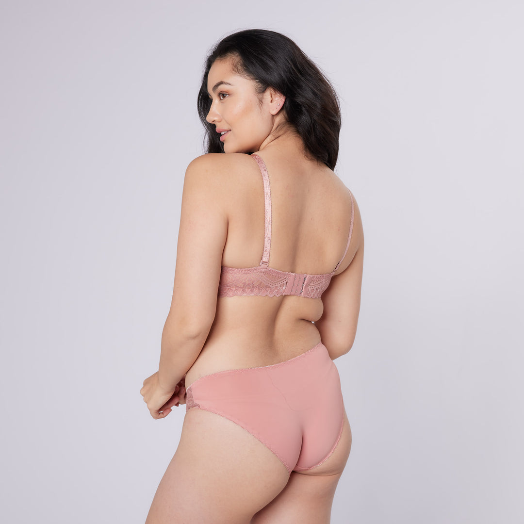 Hamburg Comfort Bra & Knicker Set (Pink)