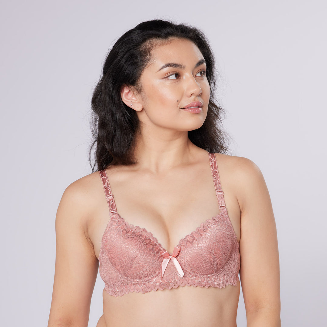 Hamburg Comfort Bra & Knicker Set (Pink)