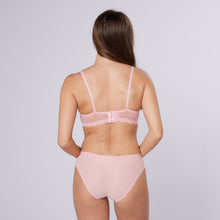 Load image into Gallery viewer, Dubai Plunge Bra &amp; Knicker Set (Pink)
