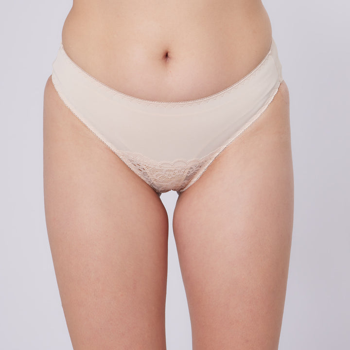 BARCELONA Push Up Bra & Knicker Set (Beige)