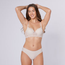 Load image into Gallery viewer, Dubai Plunge Bra &amp; Knicker Set (White)
