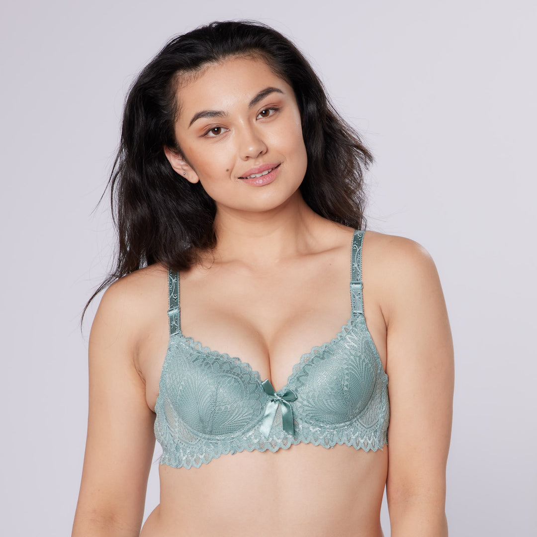 Hamburg Comfort Bra & Knicker Set (Green)